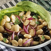 Bean salad with tuna