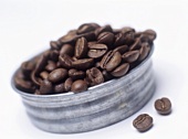A small dish of coffee beans (can also represent wine bouquet)