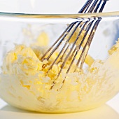 Beating butter with a whisk