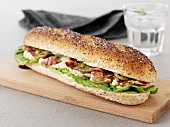 Hähnchen-Speck-Sandwich