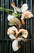 Grilled prawn tails