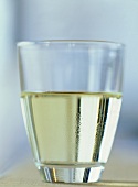 White wine in a glass