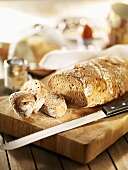 Pane rustico casereccio (Rustic Italian bread)