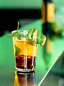 Cuba Libre (Rum, cola and lime cocktail)