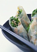 Spring Rolls: Rice Paper Stuffed with Vegetables