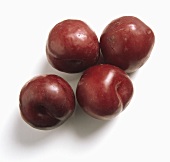 Four Red Plums