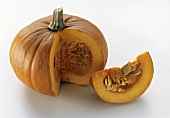 A Pumpkin with Section Removed