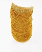 A Stack of Potato Chips