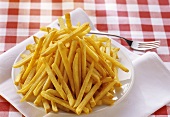 French Fries on a Plate