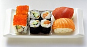 Assorted Sushi on Tray