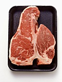 A T-Bone Steak in a Package