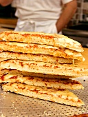A Stack of Pizza Slices