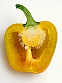 Half of a Yellow Bell Pepper