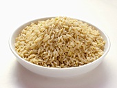 Brown Rice in a Bowl