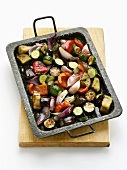 Roasted mixed vegetables