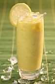 A mango lassi with lime
