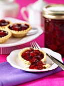 Small cherry pies