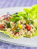 Quinoa salad with peppers