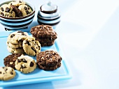 Mehrere Chocolatechip Cookies