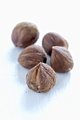 Five hazelnuts
