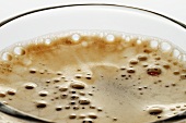 Coffee with foam (close-up)