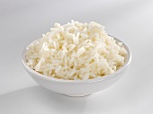 Parboiled Reis in einer Schale