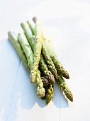 Fresh green asparagus