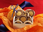 Chocolate-orange cookies for gift giving