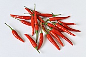 Fresh red chillies