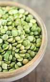 A bowl of split peas