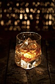 Glass of Scotch on Ice