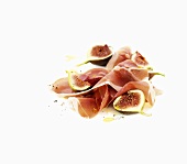 Parma ham and figs