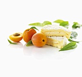 Brie and apricots