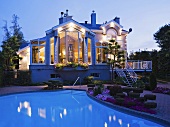 Large house with swimming pool