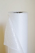 A roll of bubble wrap