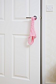 Knickers on a door handle