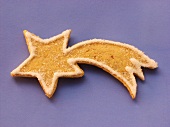 Decorated sweet pastry biscuit (comet)