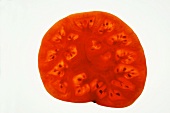 Plum tomato (cross-section; detail)