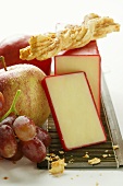 Classic Vermont Cheddar with fruit and cheese biscuits