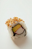 Inside-out roll with avocado