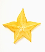 Slice of carambola (star fruit)