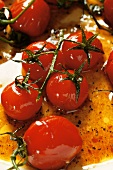 Marinated cherry tomatoes