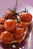 Stewed cherry tomatoes