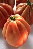 Tomatoes with drops of water