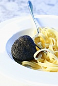 Tagliatelle with black truffle