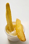 Chips with mayonnaise