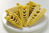Bamboo shoots on plate