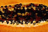 Halbe Papaya (Detail)