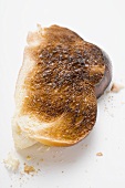 Slice of burnt toast