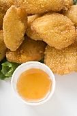 Chicken Nuggets with sweet and sour sauce to take away